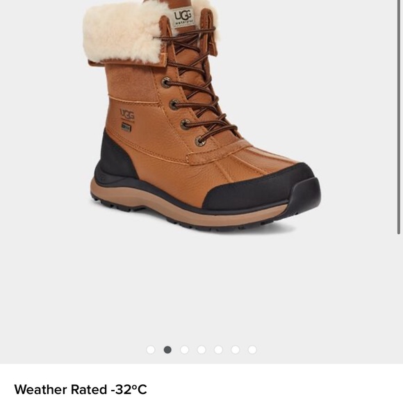 UGG Winter Boot. Weather rated -32. Brown/black. - Picture 5 of 7